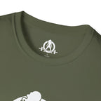 The Bar Is Loaded -  Unisex Softstyle T-Shirt - White Logo