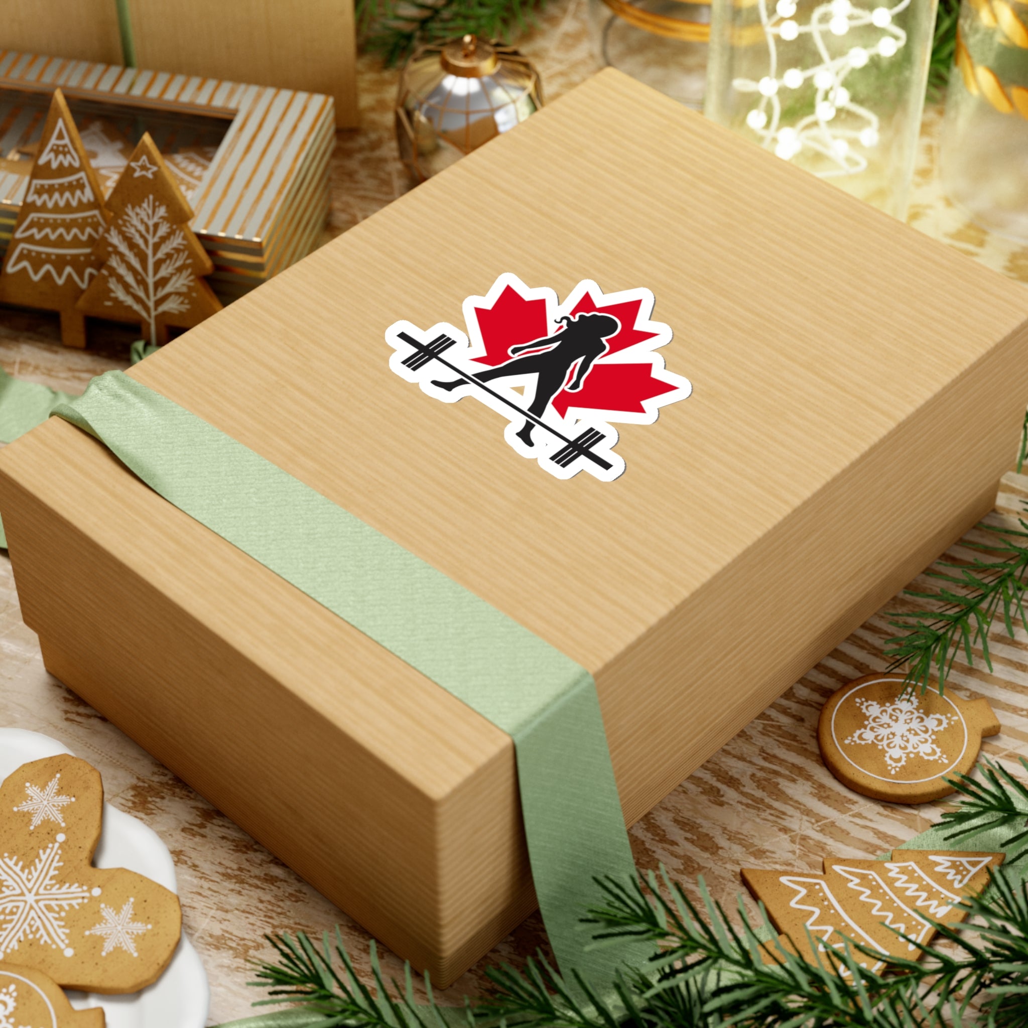 Kiss-Cut Stickers - Canada Logo Dark