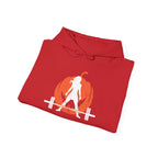 Halloween Pumpkin - Unisex Heavy Blend Hooded Sweatshirt - Dark Logo