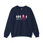 Dare To Be Different - Deadlift - Unisex Heavy Blend™ Crewneck Sweatshirt - Front Logo Plain Back