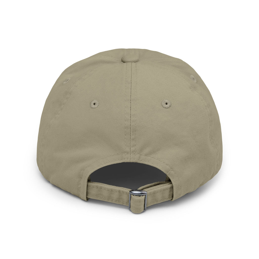 Coffee & Barbells - Unisex Distressed Cap - White Logo
