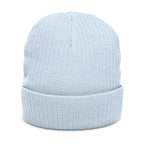 Grandma Lifts Embroidered Ribbed Knit Beanie