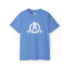 Distressed - Unisex Ultra Cotton Tee - White Logo