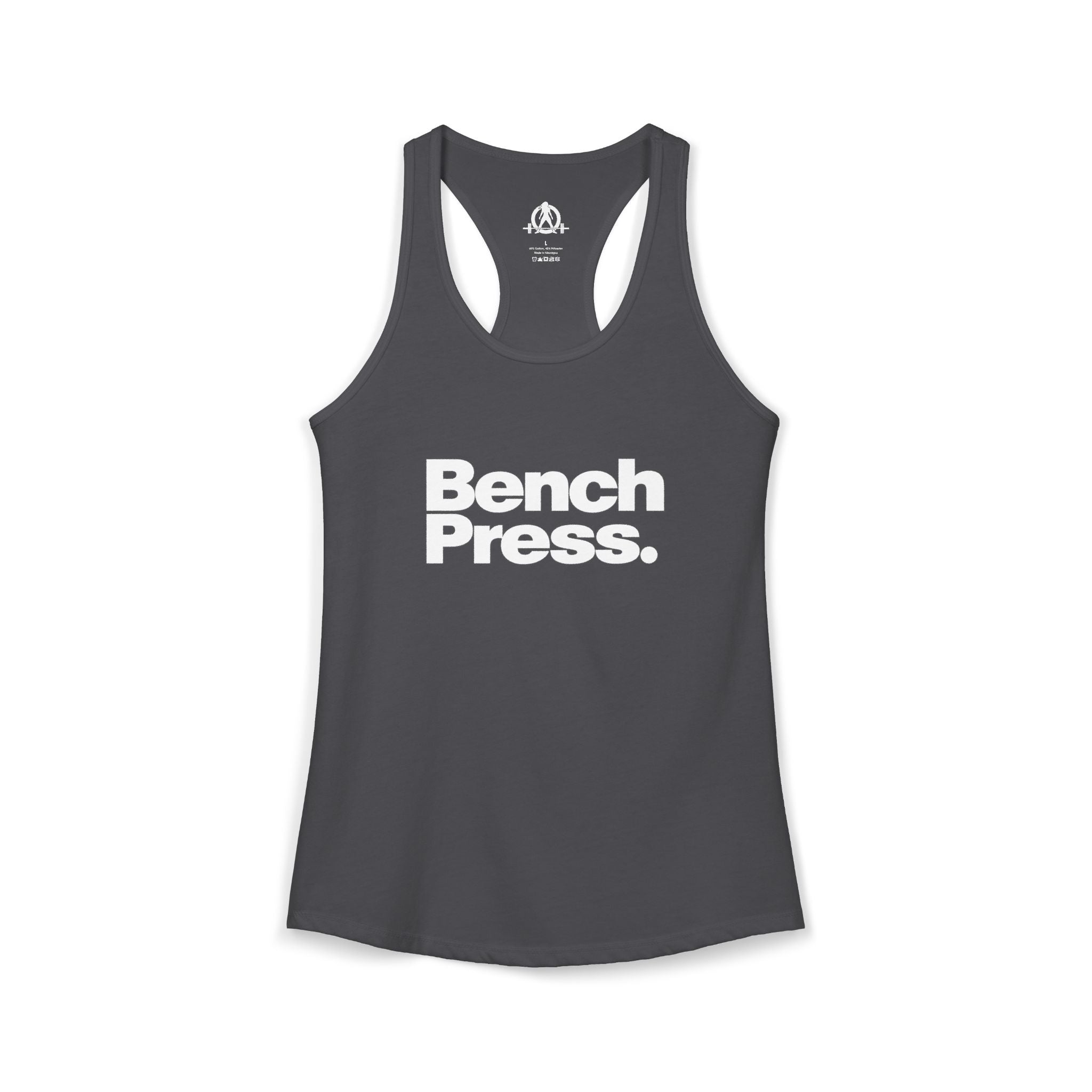 Bench Press. - Women's Ideal Racerback Tank