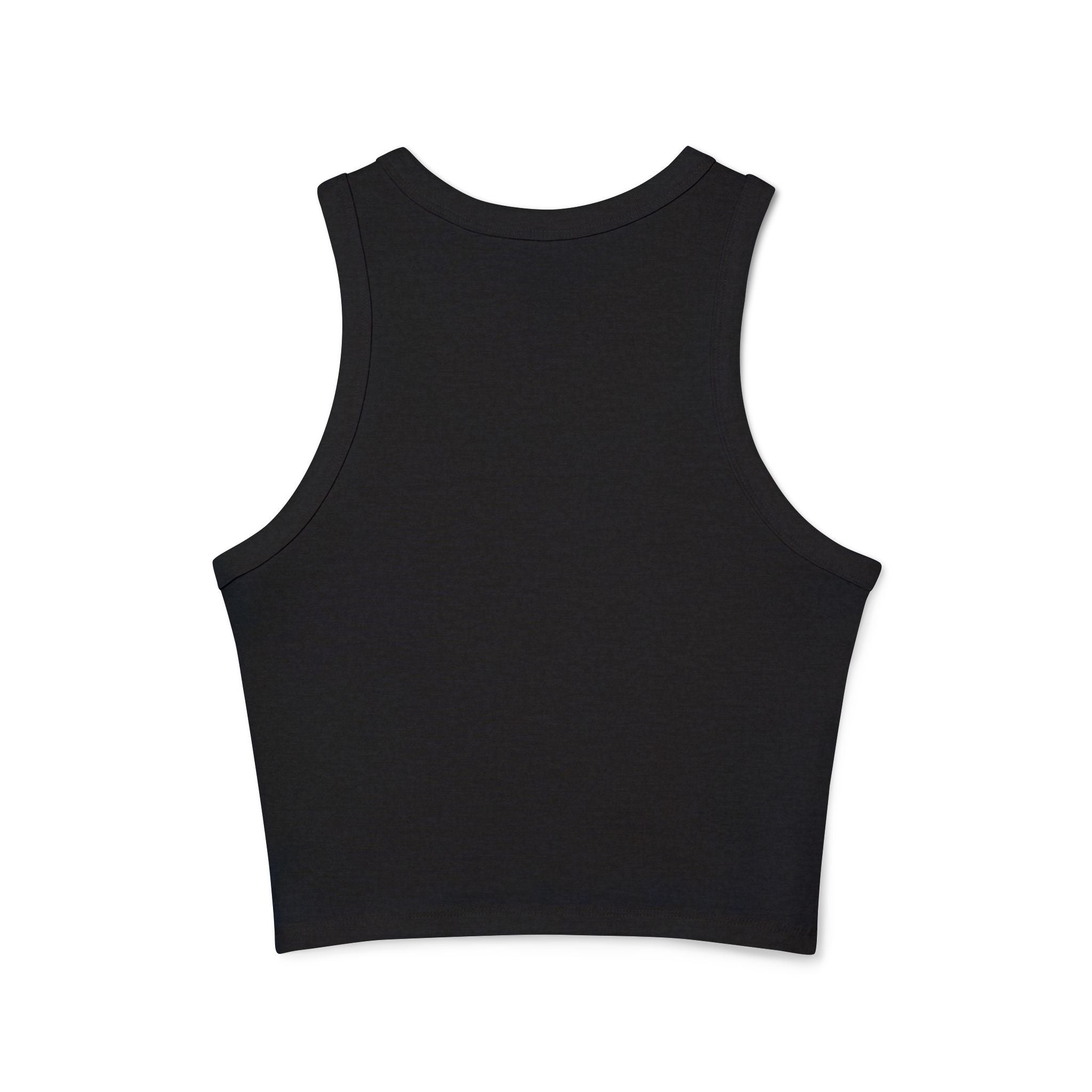 Women's Micro Rib Racer Tank Top - Classic Logo