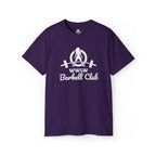 Barbell Club - Unisex Ultra Cotton Tee - White Logo