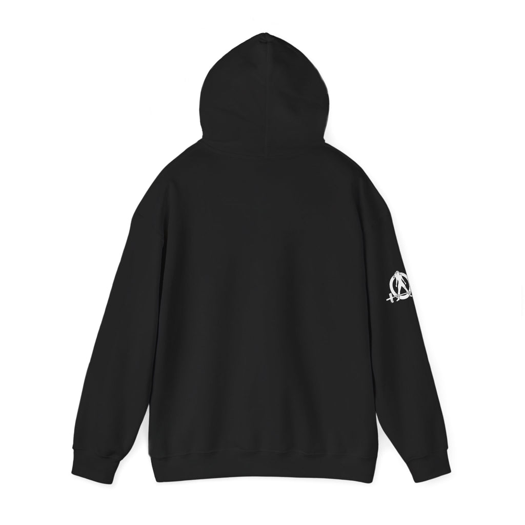 WWLW “I Could Deadlift You” Hoodie - Front White Logo Plain Back