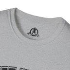 Lift Heavy Shit  - Unisex Softstyle T-Shirt - Black Print on Front Plain Back
