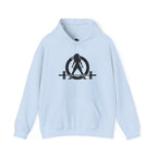 Grandma Lifts - Unisex Heavy Blend™ Hooded Sweatshirt - Black Logo Front & Back