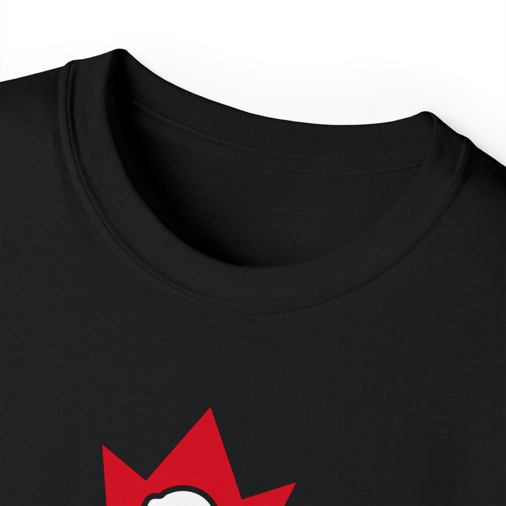 Canada Logo Dark - Unisex Ultra Cotton Tee - Plain Back