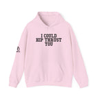 I Could Hip Thrust You – Black Logo Hoodie 🍑🔥