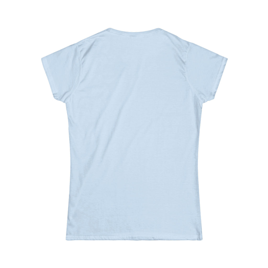 I Could Squat You - Women's Softstyle Tee - Black - Front Print Plain Back