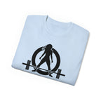 Classic Logo Black - Unisex Ultra Cotton Tee - Plain Back
