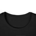 Lift Heavy Shit - Women's Softstyle Tee - White Distressed Logo on Front Plain Back
