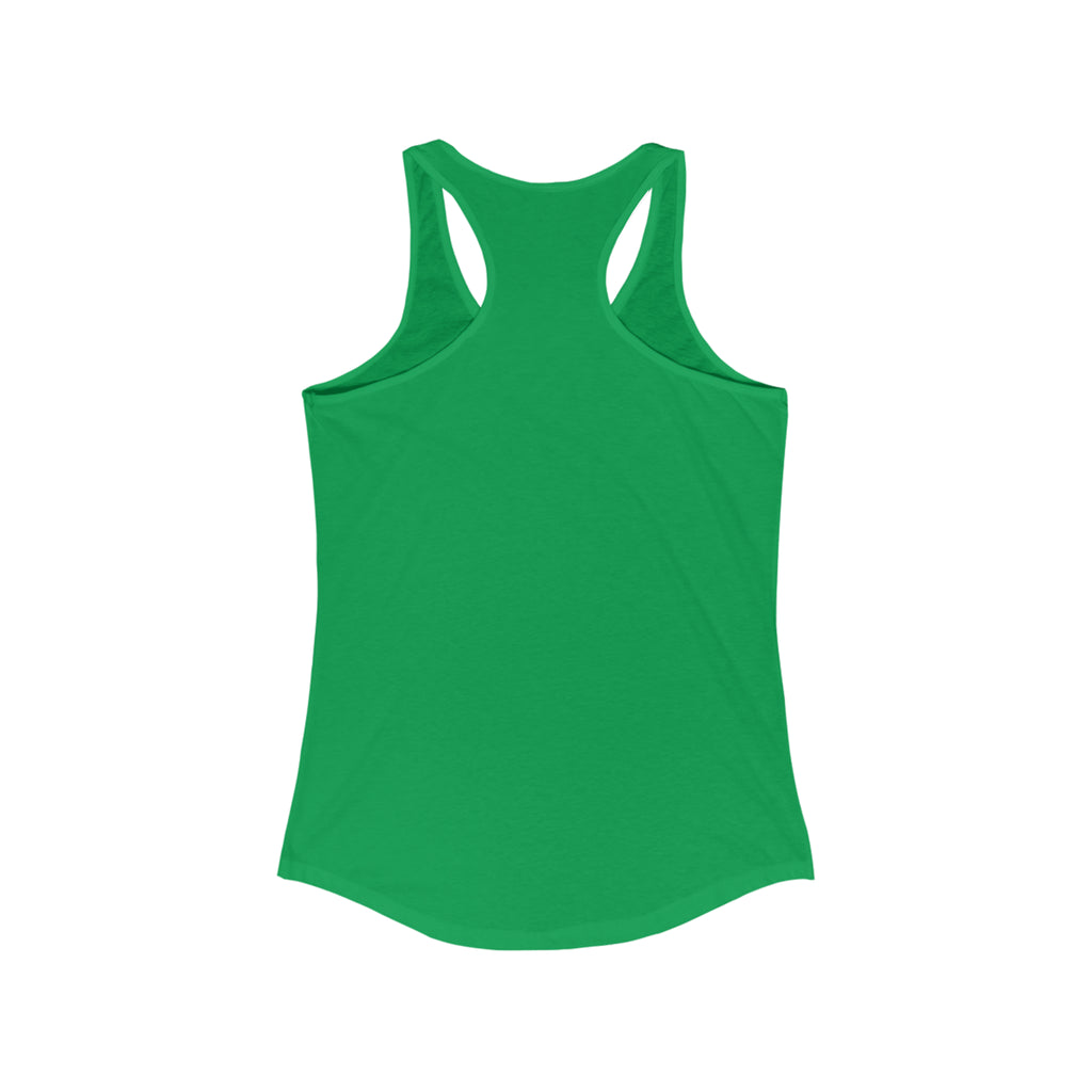 I Could Hip Thrust You - Women's Ideal Racerback Tank - Black Font Front