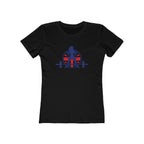 Women's The Boyfriend Tee - UK Light Logo - Plain Back
