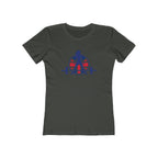 Women's The Boyfriend Tee - UK Light Logo - Plain Back