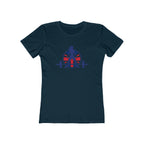 Women's The Boyfriend Tee - UK Light Logo - Plain Back