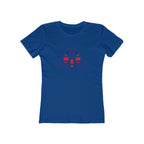Women's The Boyfriend Tee - UK Light Logo - Plain Back