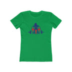 Women's The Boyfriend Tee - UK Light Logo - Plain Back