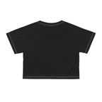 I Could Squat You - Crop Tee (AOP) - White Logo