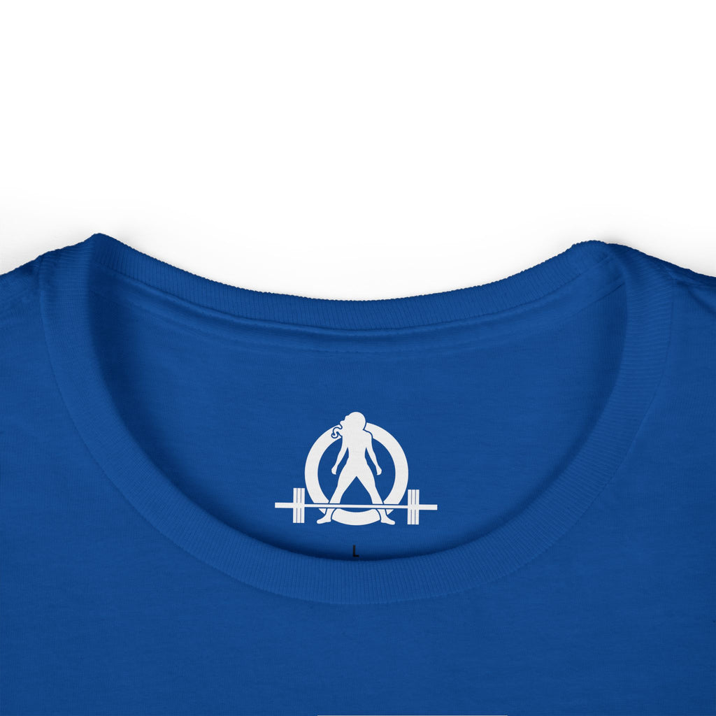 WWLW Barbell Club - Women's Softstyle Tee - White Logo