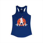 Halloween Deadlift Logo V2 - Women's Ideal Racerback Tank - Plain Back