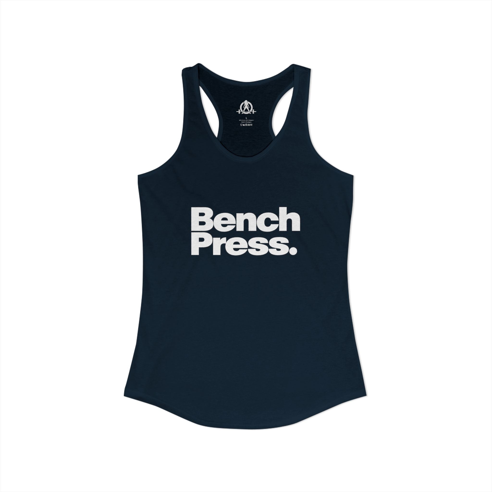 Bench Press. - Women's Ideal Racerback Tank