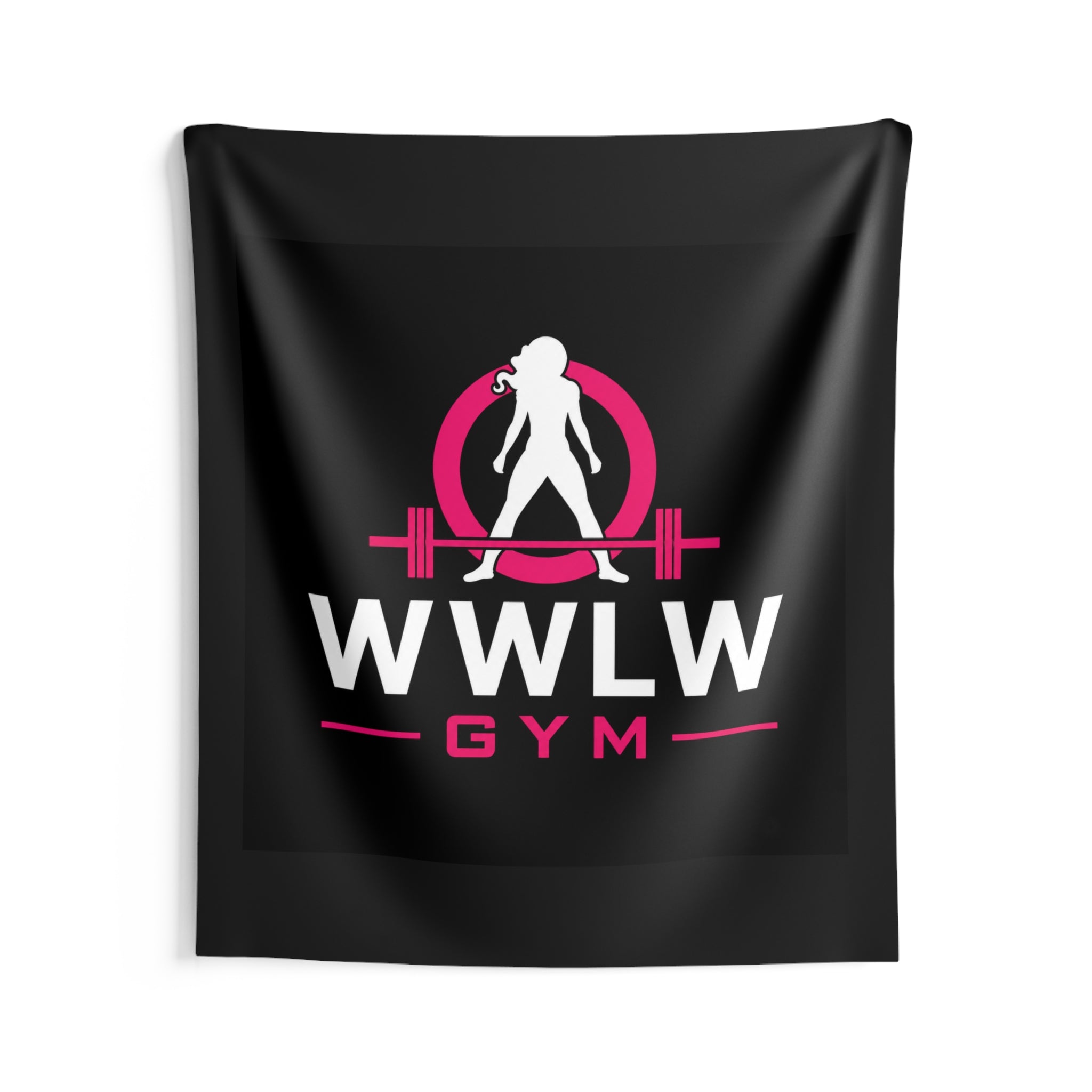 WWLW Gym Tapestry — Black