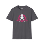 Unisex Softstyle T-Shirt - Color Distressed Logo - Plain Back