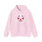 UK Logo - Unisex Heavy Blend Hooded Sweatshirt -  Plain Back