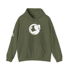 Strong Her – Unisex Heavy Blend™ Hooded Sweatshirt (White Logo) 💪