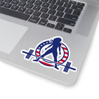 USA Logo - Kiss-Cut Stickers - USA Dark Logo