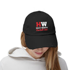 Heavy Weights Barbell Club - Unisex Distressed Cap - Classic Color Logo