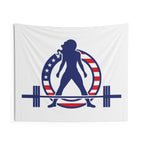 USA Logo - Indoor Wall Tapestries - USA Light Logo