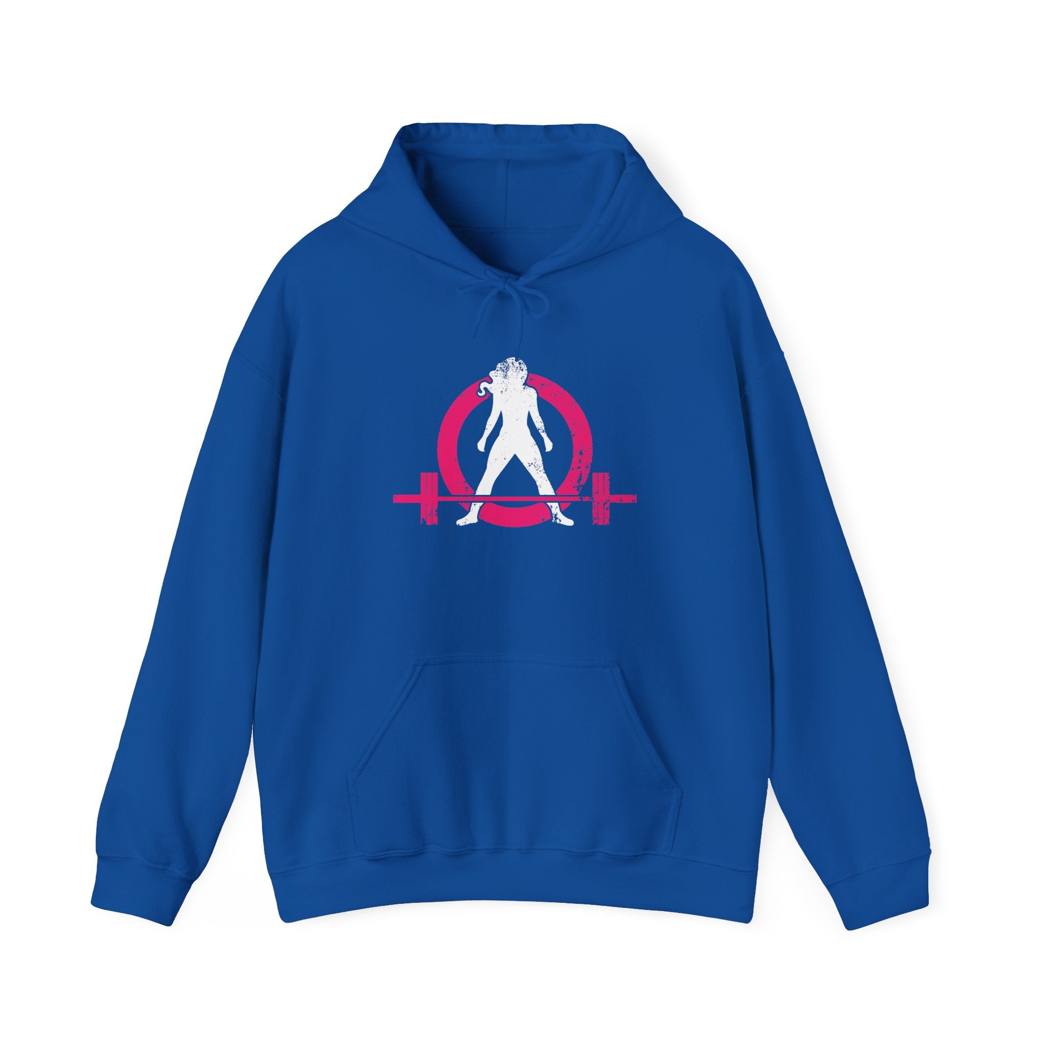 Strong Not Skinny – Unisex Heavy Blend™ Hooded Sweatshirt (Color Distressed Logo)