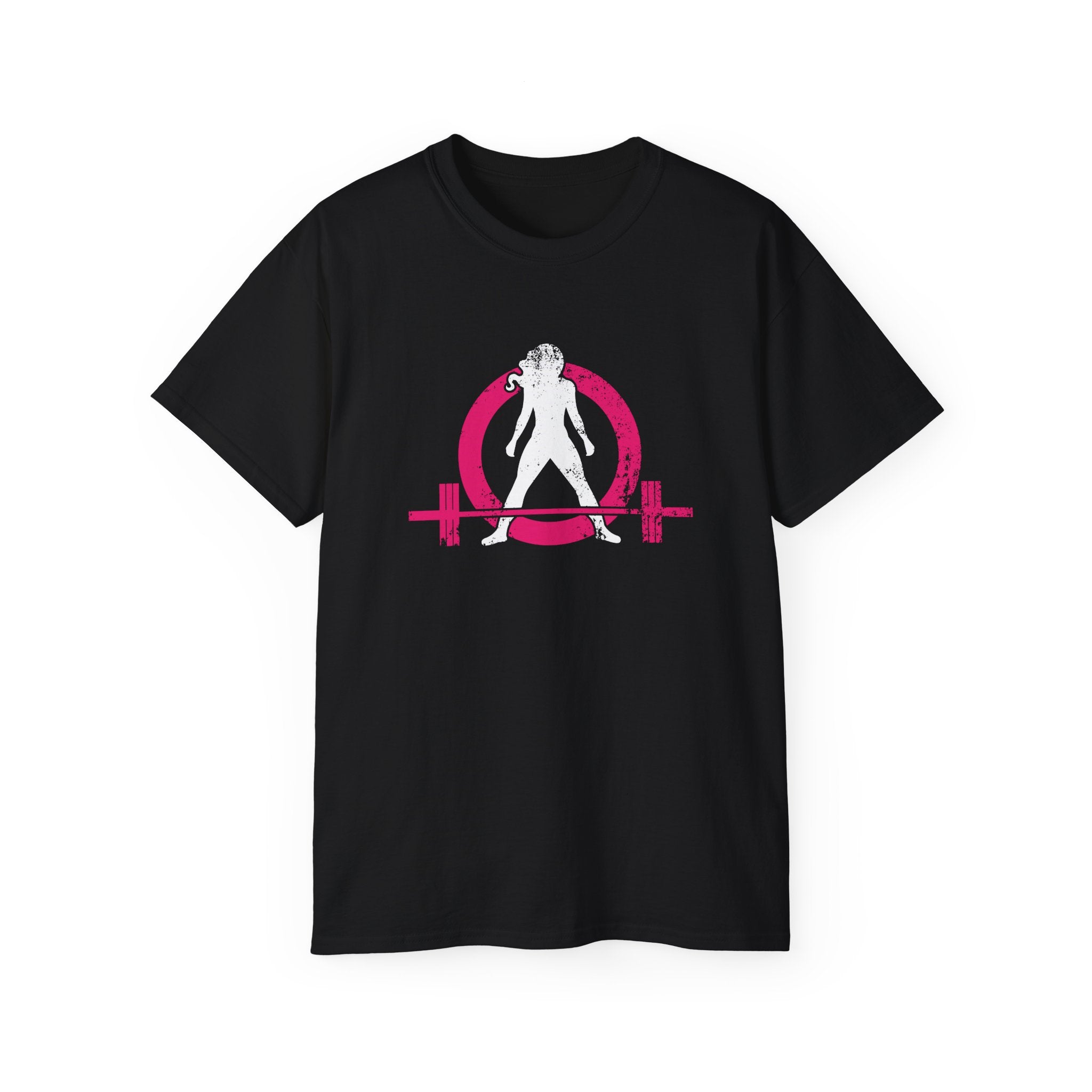 Strong Not Skinny - Unisex Ultra Cotton Tee - Color Distressed Logo
