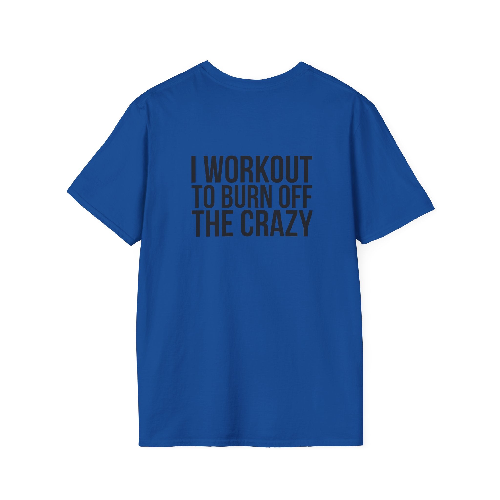 Cardio? Lift Weights Faster - Unisex Softstyle T-Shirt - Front Logo