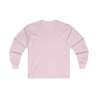Lift Heavy Shit - Unisex Ultra Cotton Long Sleeve Tee - White Print on Front