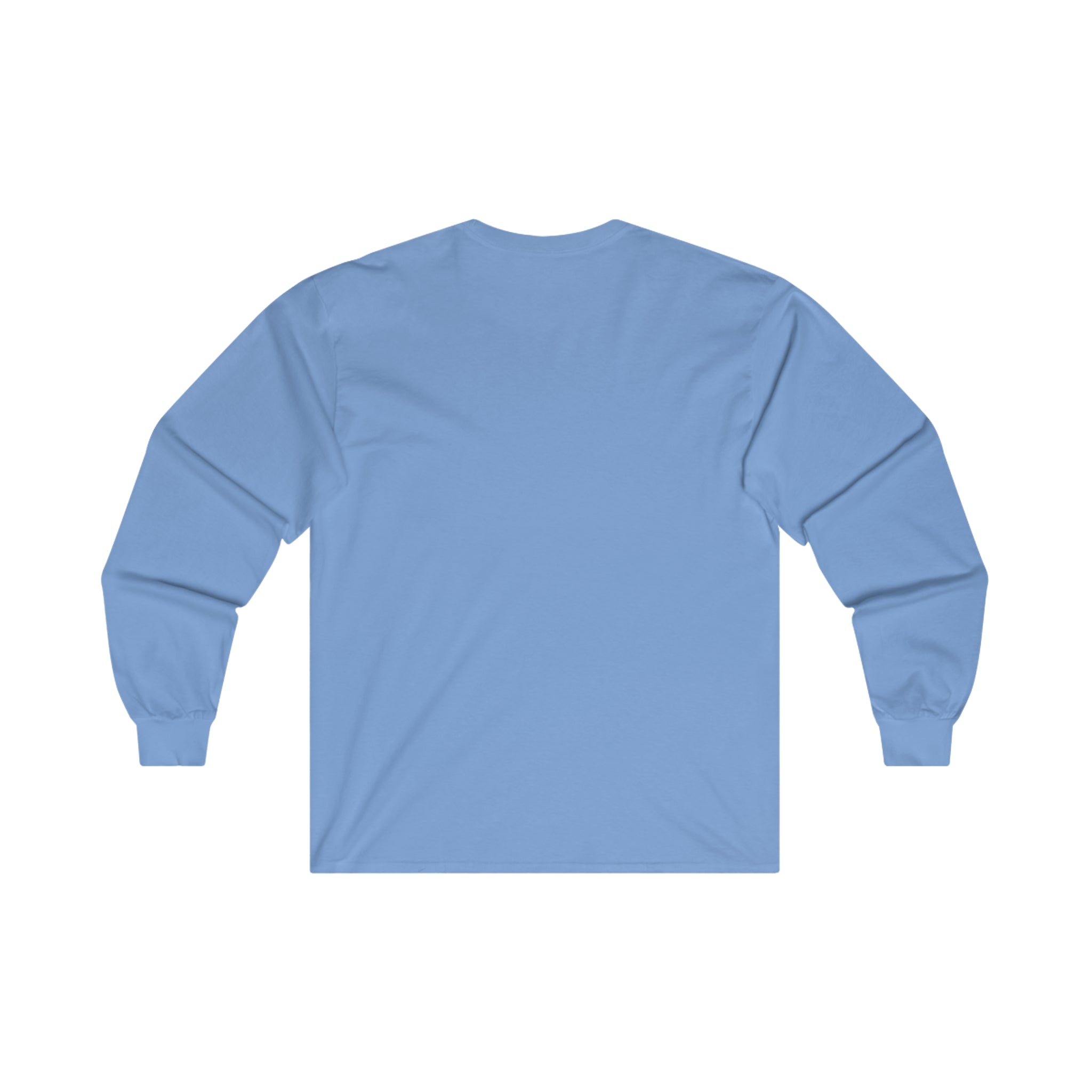 Lift Heavy Shit - Unisex Ultra Cotton Long Sleeve Tee - White Print on Front