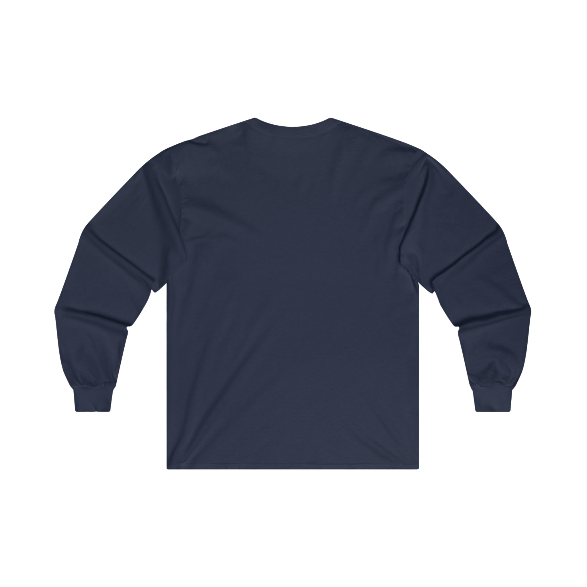 Lift Heavy Shit - Unisex Ultra Cotton Long Sleeve Tee - White Print on Front
