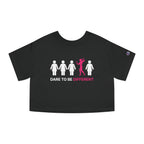 Dare To Be Different - Flex - Champion Women's Heritage Cropped T-Shirt