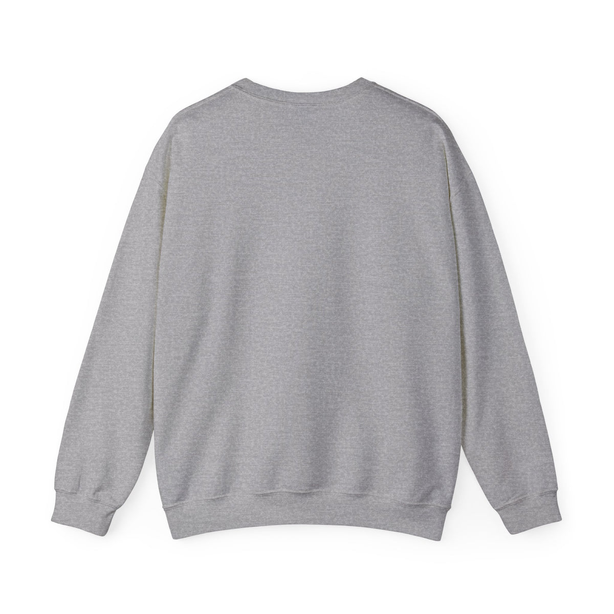 Halloween Graveyard - Unisex Heavy Blend™ Crewneck Sweatshirt - White Logo on Front