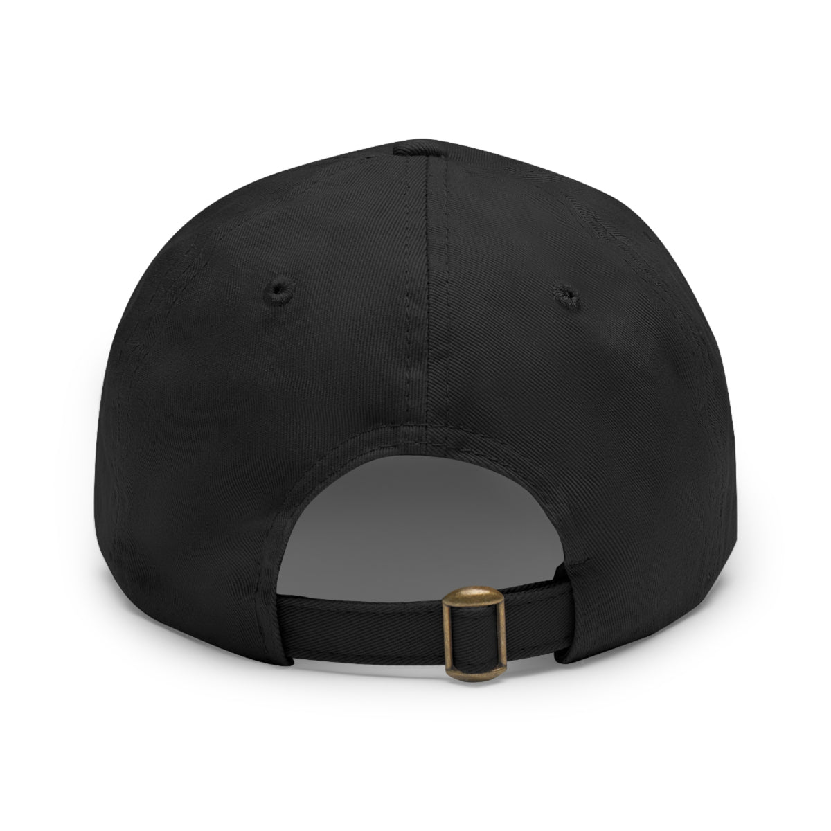 I'm A Barbell Girl - Dad Hat with Leather Patch (Rectangle)