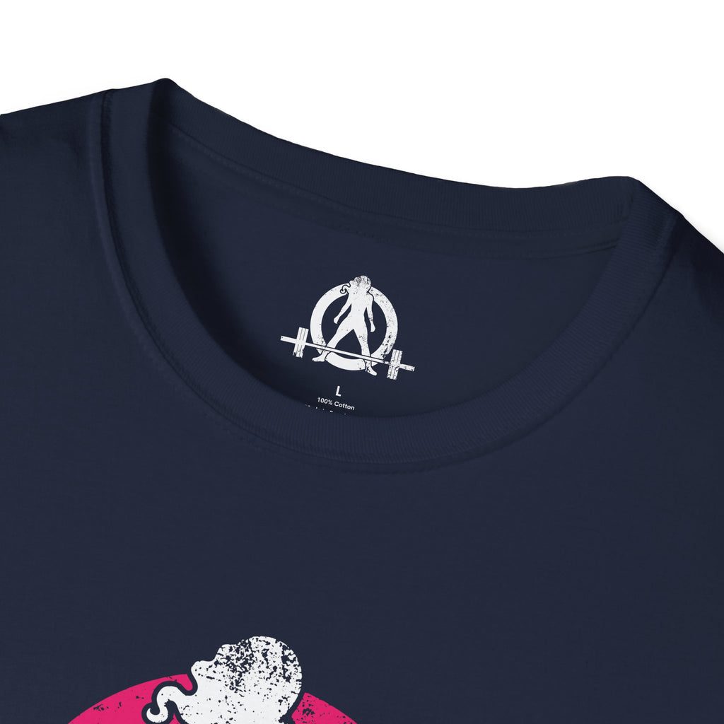 WWLW Unisex Softstyle T-Shirt - Color Distressed Logo - Plain Back