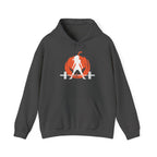 Halloween Pumpkin - Unisex Heavy Blend Hooded Sweatshirt - Dark Logo