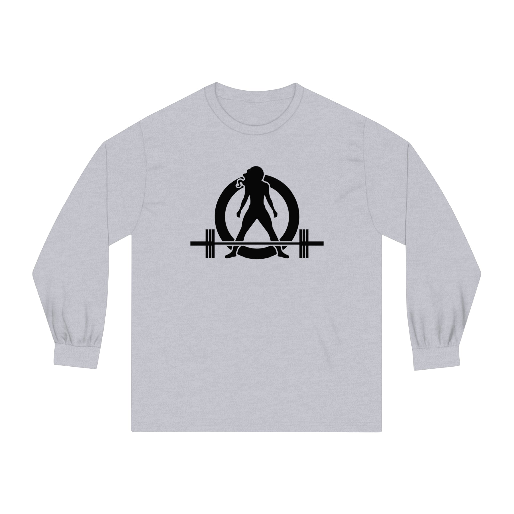 25 + 25 = 70 - Unisex Classic Long Sleeve T-Shirt - Black Print on Front & Back