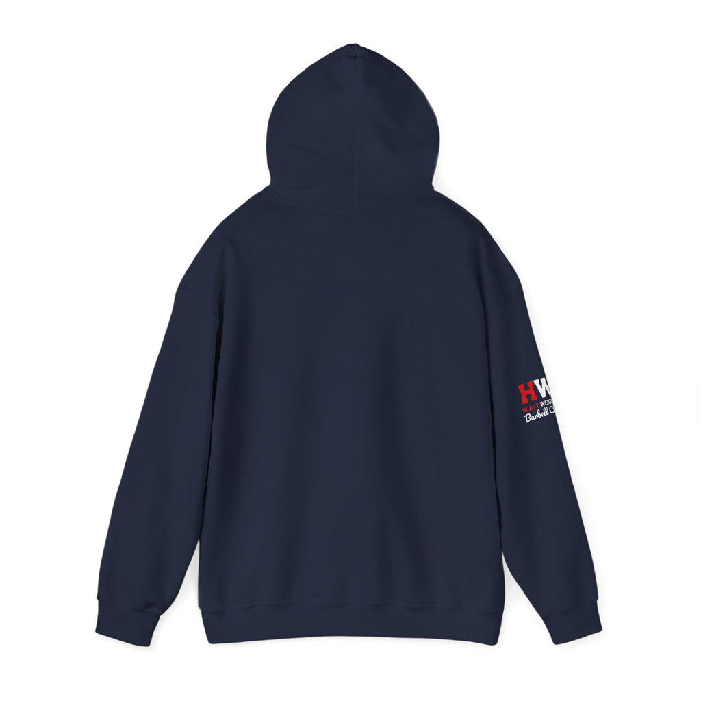 Heavy Weights Barbell Club – Unisex Heavy Blend™ Hooded Sweatshirt 🏋️‍♂️🔥