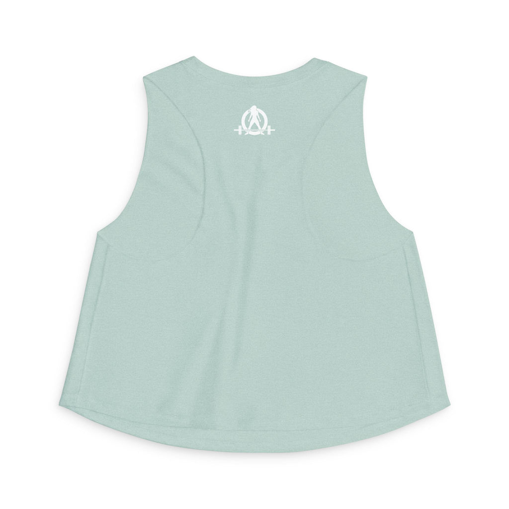 Built Different - Women's Crop Top - White Logo