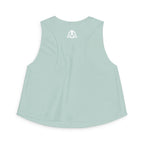 Built Different - Women's Crop Top - White Logo